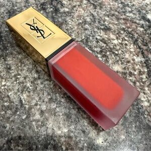 Yves Saint Laurent Red Liquid Lipstick Tatouage Couture 12